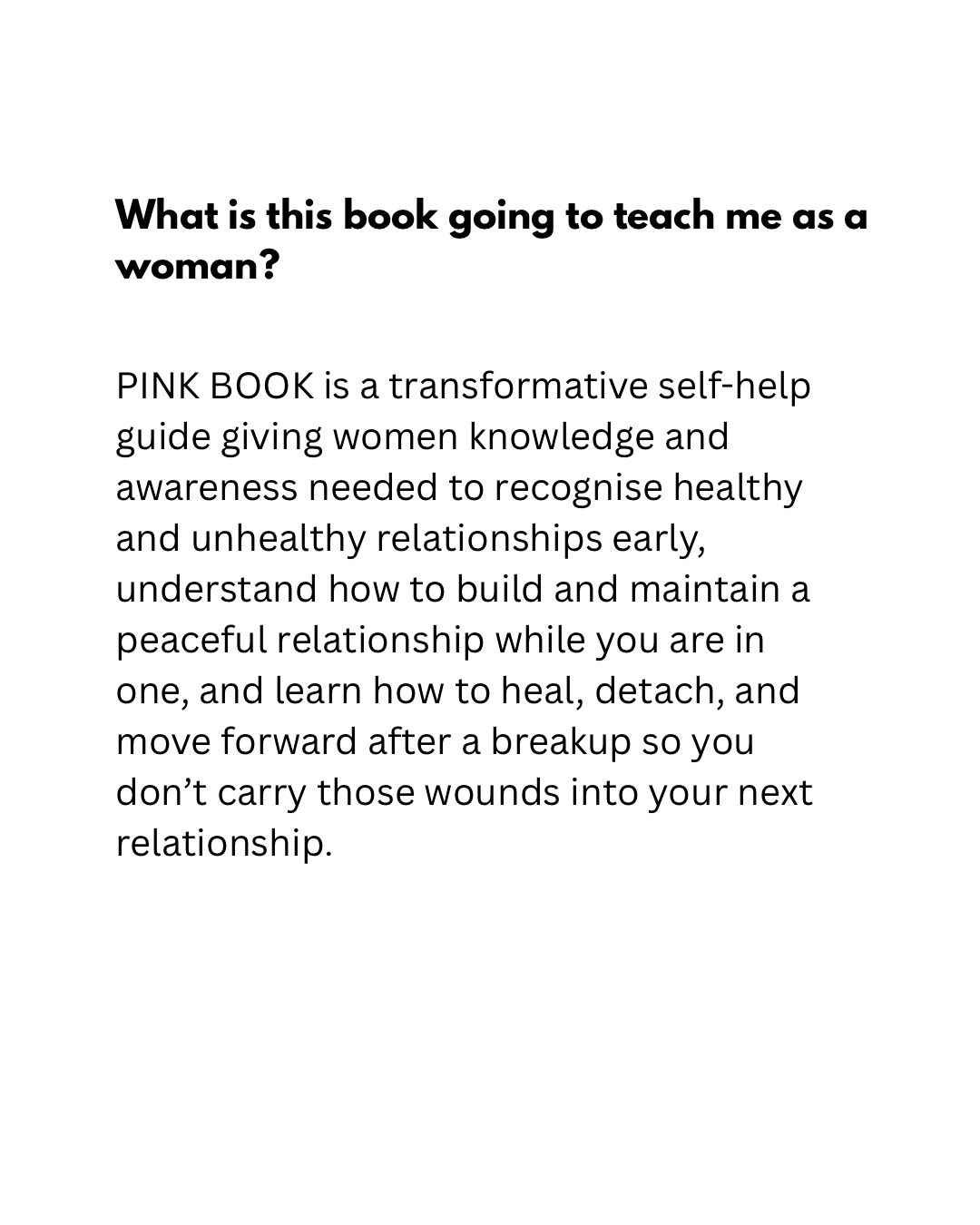 A Woman’s Guide to Relationship, Marriage & Self-Worth - Loved by 1000+ Girls